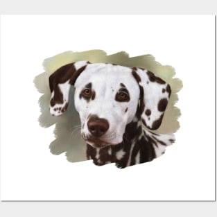 Dalmatian Painting Posters and Art